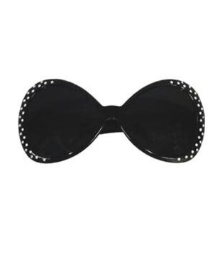 Glasses disco black