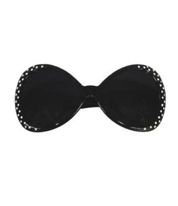 Glasses disco black
