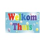 vlag welkom thuis (90 x 150cm)