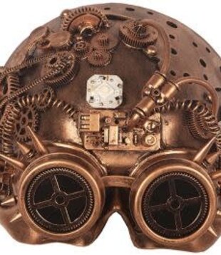 Masker steampunk Led Brons