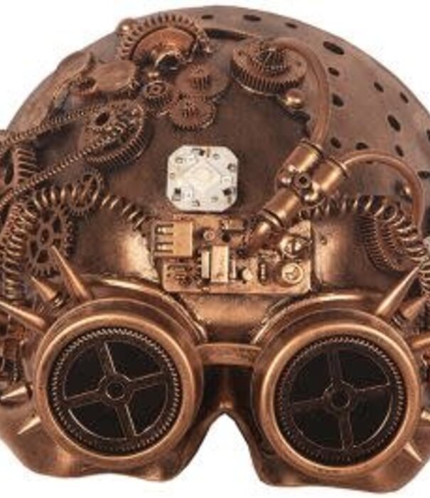 Masker steampunk Led Brons