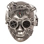 Masker steampunk zilver