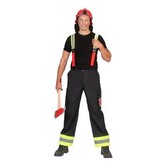 Brandweerman broek met bretellen