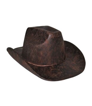 cowboyhoed lederlook