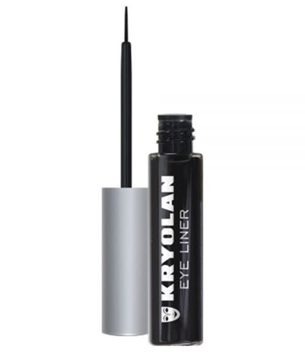 kryolan eyeliner 5ml Zwart