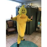 Mascotte grappige Banaan