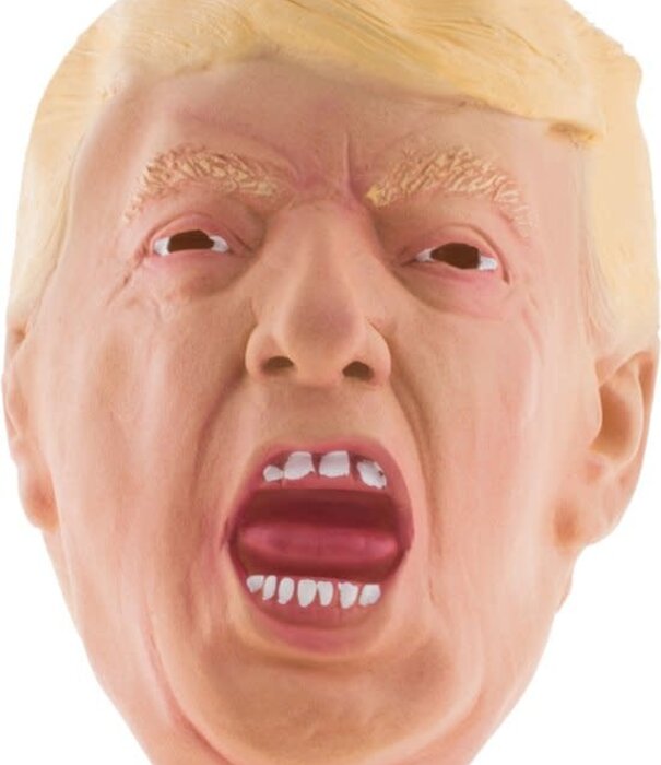 latex masker Donald Trump