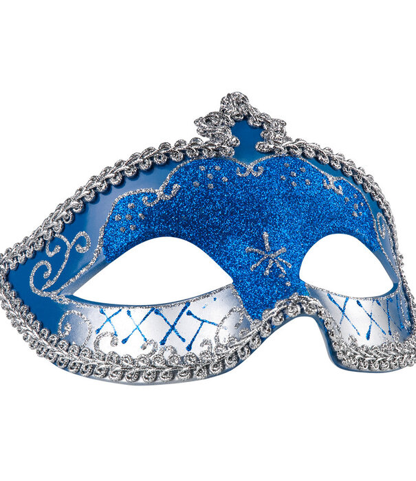 masque à paillettes aux couleurs vénitiennes