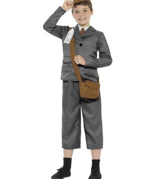 WW2 evacuee boy