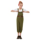 Costume de petite fille de la Seconde Guerre mondiale