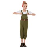 WW2 Little Land Girl Costume