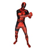 Digital superheld spandex kostuum