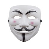 V for Vendetta Guy Fawkes masker plastiek