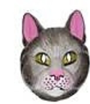 masque de chat en plastique
