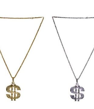 ketting $ zilver