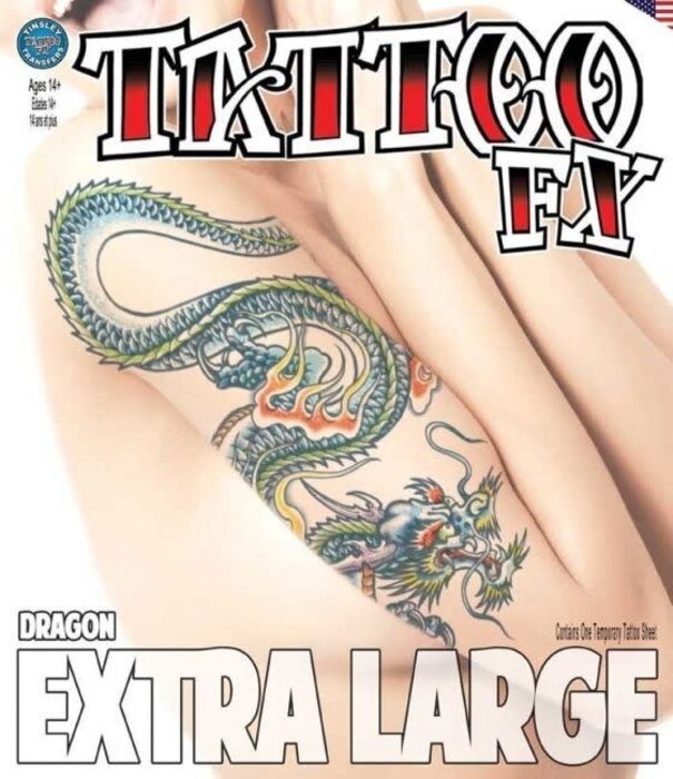 Tatouage FX Dragon Extra Large