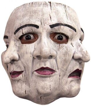 masker Commedia di Papiere / 3 gezichten