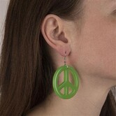 peace earrings