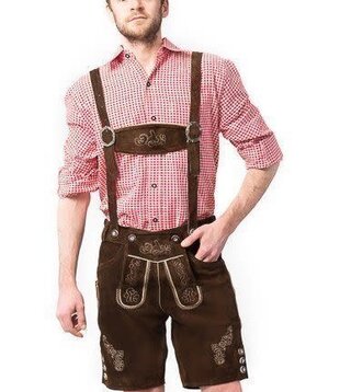 Short en cuir Ralf