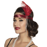 charleston headband red