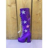 glitter disco boot