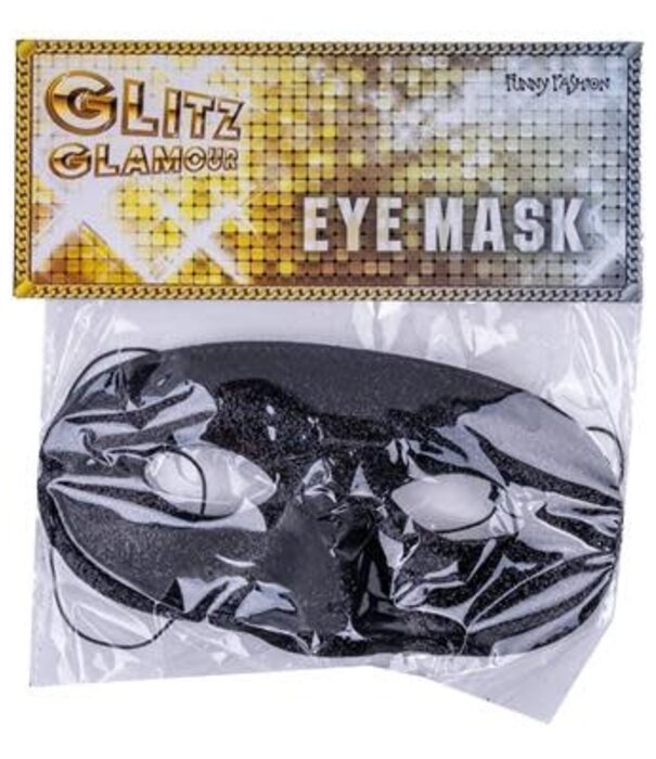 magnifying glass black glitter adults