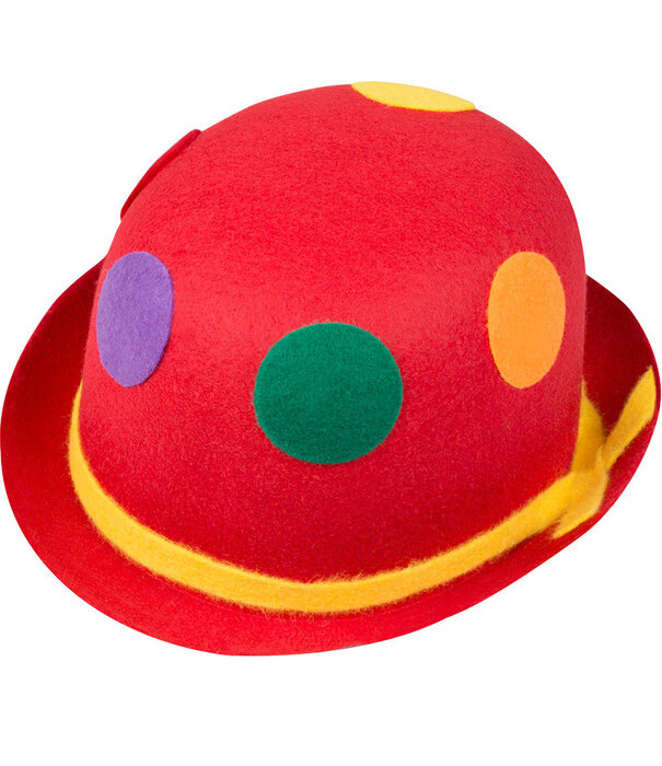 clown à chapeau melon (1 pièce)