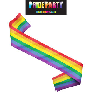Rainbow sash