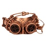 oogmasker steampunk brons