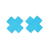 nipple pasties cross blue nipple stickers