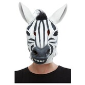 latex masker Zebra