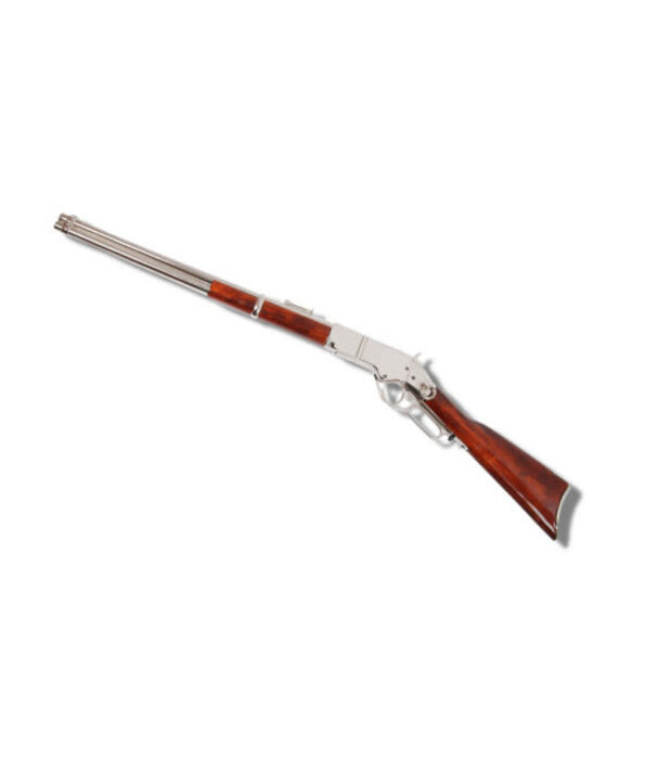 Denix WINCHESTER RIFLE HAND-POLISHED NICKEL FINISH 100CM
