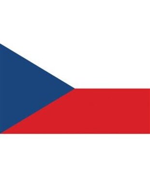 DRAPEAU 150 X 90 CM RÉPUBLIQUE TCHÈQUE