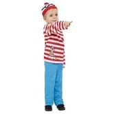 Where's Wally toddler costume