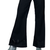 disco pants black