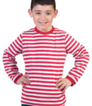 Pull Dorus rouge et blanc