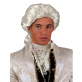 Rococo wig man white