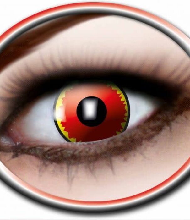 Demon Red Lenses, 3 months