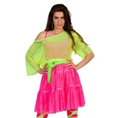 net shirt NEON groen (onesize)