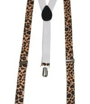 leopard suspenders