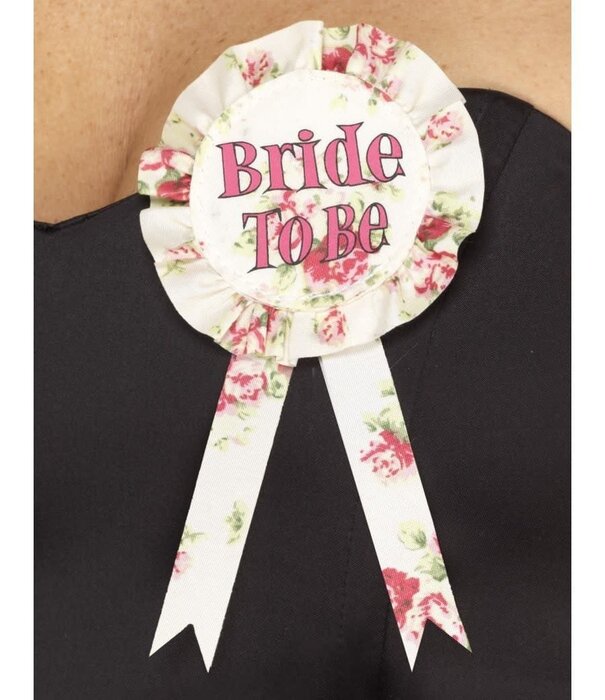 bride to be rosette