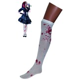 stay ups kousen met bloedvlekken