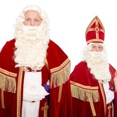 Ensemble barbe P neuf Kanekalon (perruque et barbe avec moustache droite fixe)