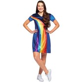 Robe arc-en-ciel K3 pour adultes 38/40