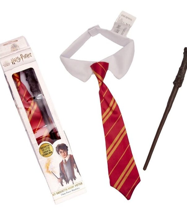 Ensemble Harry Potter (baguette et écharpe)