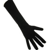 Gloves Black Long XXL