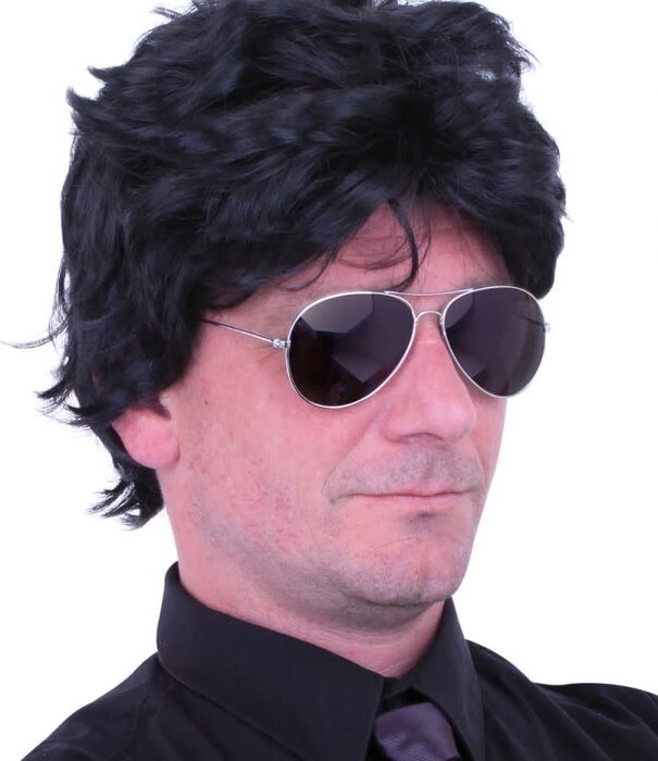 pruik Harry zwart
