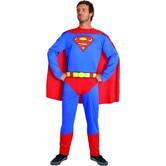 Superman (overall, cape met velcrosluiting en riem)