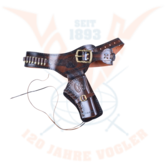 Denix western holster bruin met 24 kogels