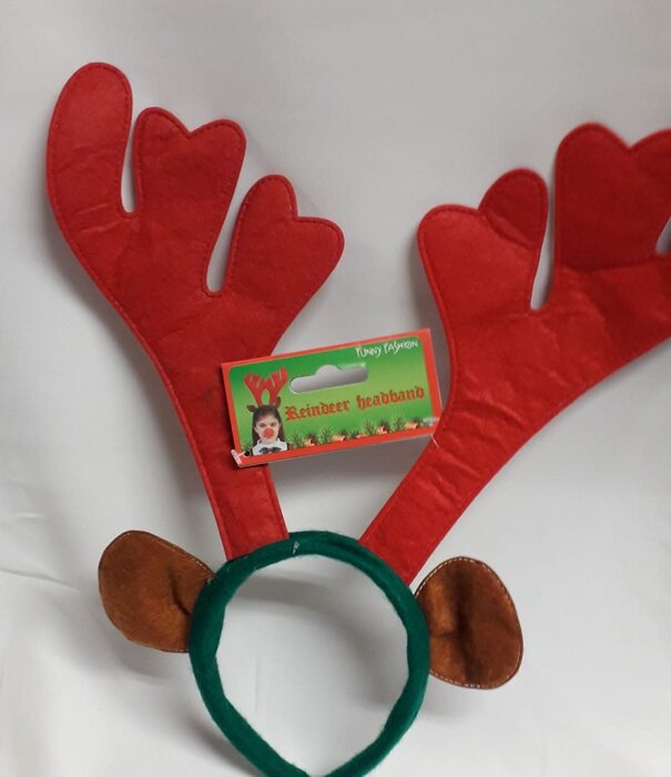 Red reindeer hat